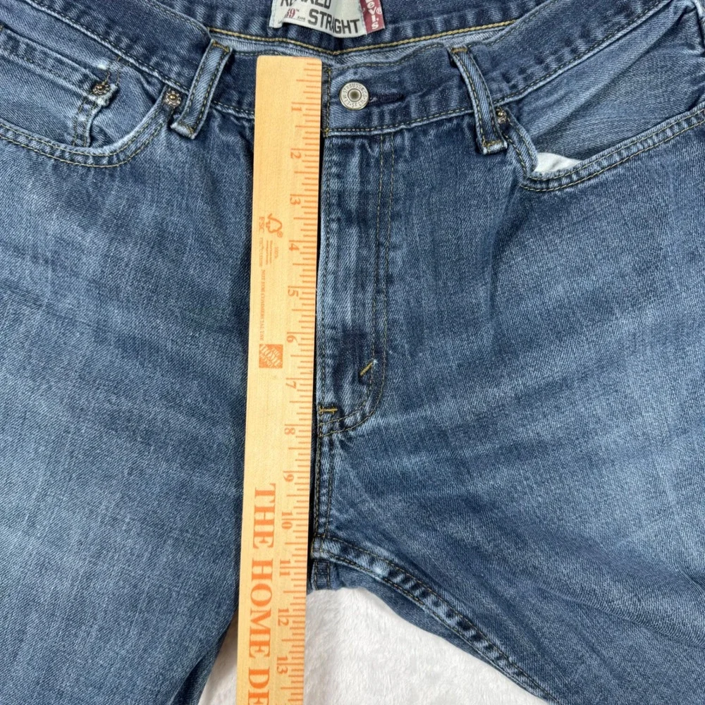 Levis 559 Relaxed Straight Jeans‎ Mens 36x32 Blue Denim Medium Wash 100% Cotton
